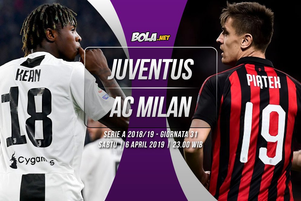 Data dan Fakta Serie A: Juventus vs AC Milan