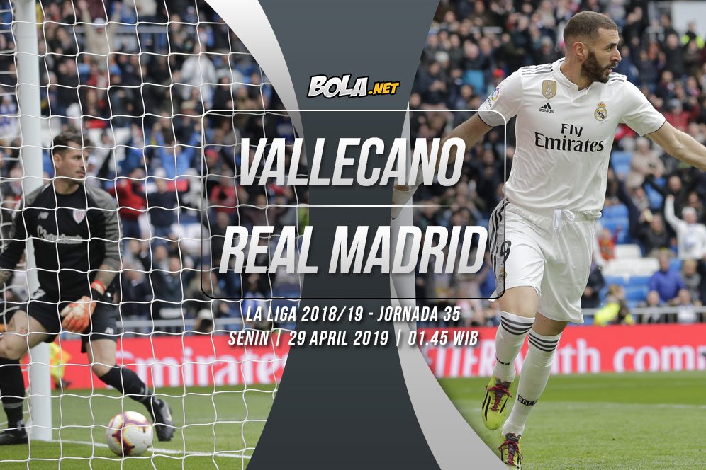 Live Streaming Rayo Vallecano vs Real Madrid di SCTV