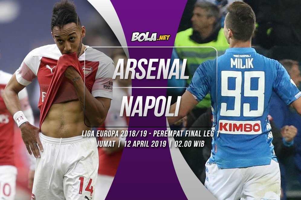 Prediksi Arsenal vs Napoli 12 April 2019