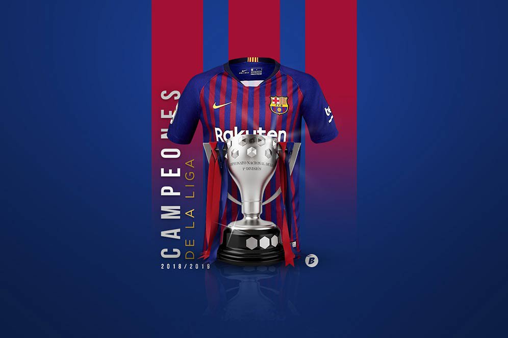 Selamat, Barcelona Juara La Liga Musim 2018/19