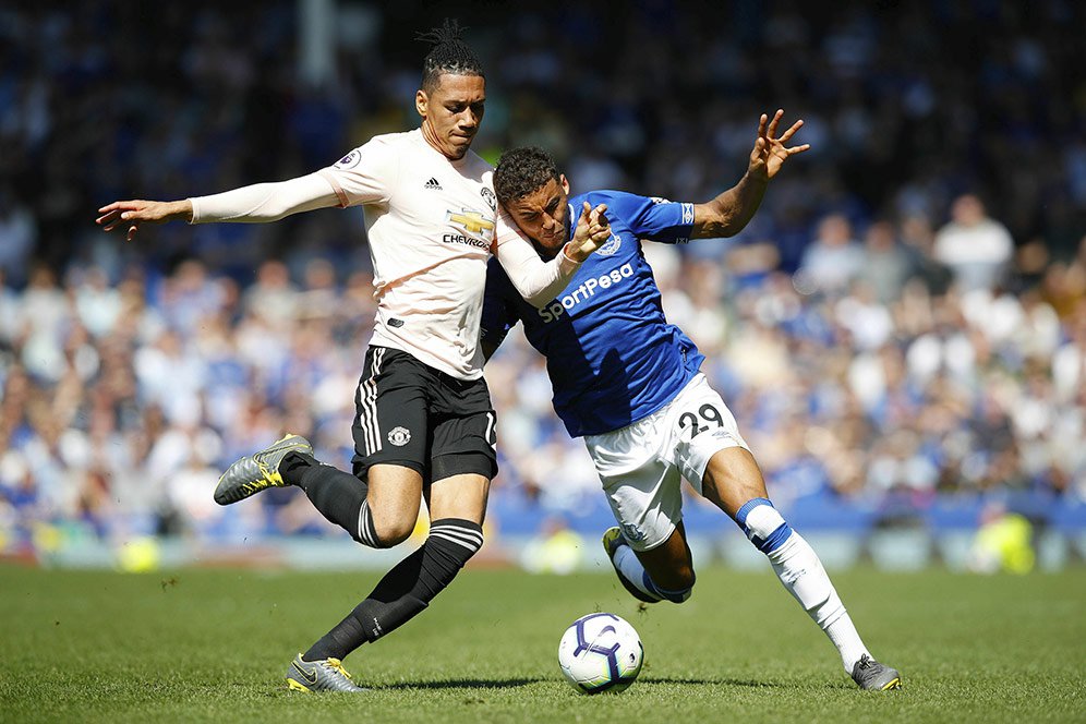 Hasil Pertandingan Everton vs Manchester United: Skor 4-0