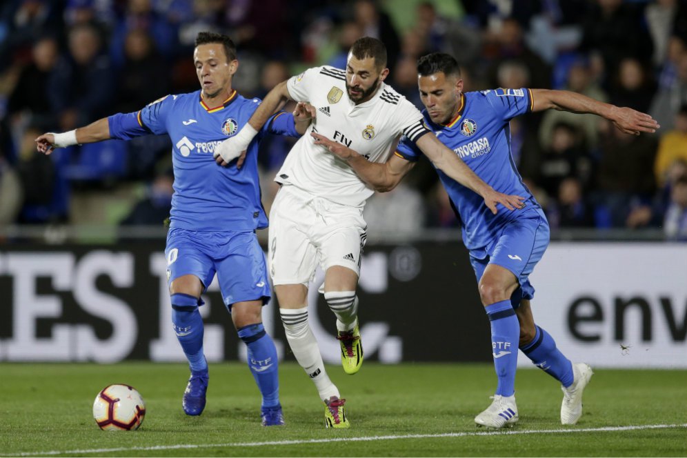 Imbangi Real Madrid, Zinedine Zidane Angkat Topi Untuk Getafe