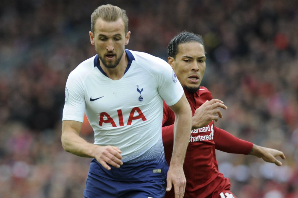 Liverpool vs Tottenham: Kane Sesumber Taklukkan Van Dijk dan The Reds