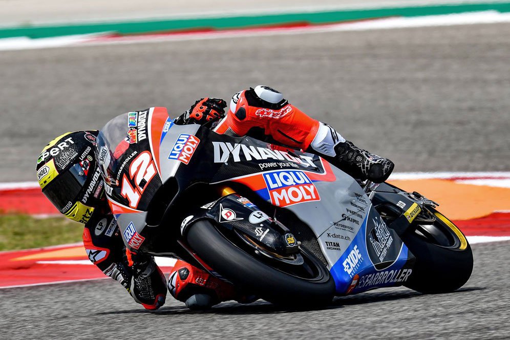 Hasil Balap Moto2 Austin: Bekuk Schrotter, Luthi Rebut Kemenangan