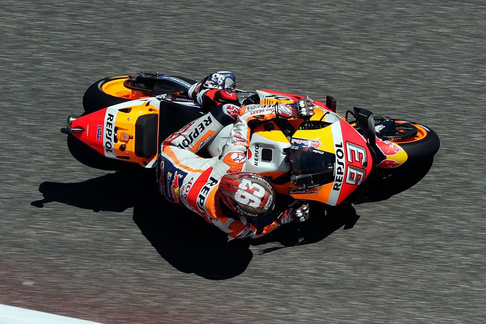 Hasil Pemanasan MotoGP Austin: Marquez Pimpin Dovizioso-Miller