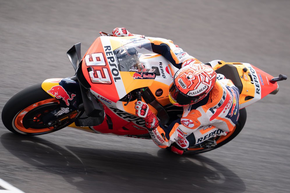 Marquez Pakai Helm Bertema Rodeo di MotoGP Austin