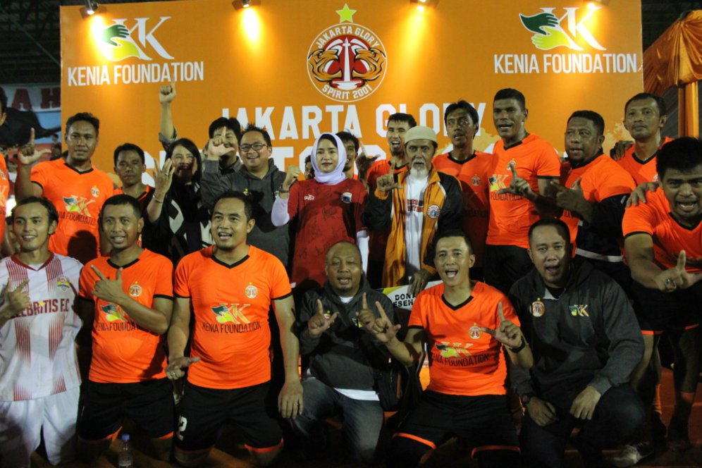 Reuni Skuat Juara Persija 2001 Dikemas dalam Trofeo Jakarta Glory Spirit