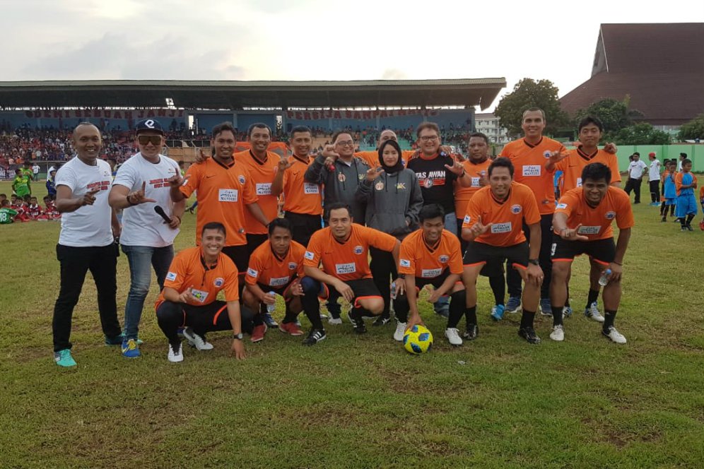 Skuat Juara Persija 2001 Gelar Reuni di Cengkareng