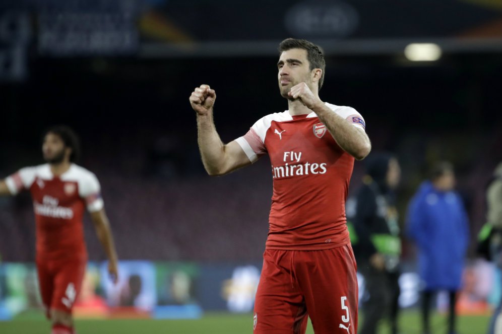 Kekalahan Pedih Arsenal di Baku Membuat Sokratis Meminta Maaf