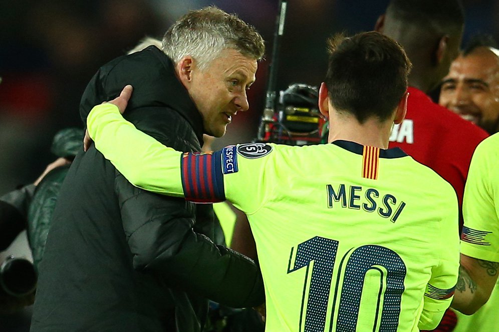 Yakin Bisa Bikin Kejutan di Leg Kedua, Ini Ancaman Solskjaer untuk Barcelona