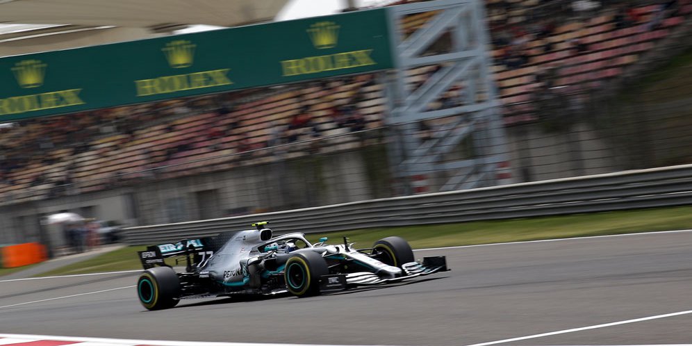 Hasil Kualifikasi F1 Tiongkok: Bottas Kembali Tercepat