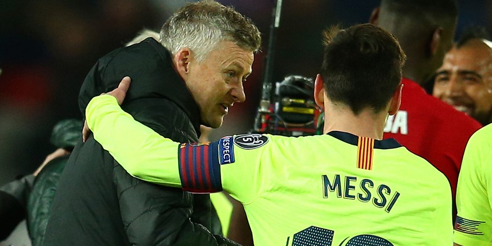 Yakin Bisa Bikin Kejutan di Leg Kedua, Ini Ancaman Solskjaer untuk Barcelona