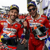 Dovizioso Lega Ducati Tak Turunkan Team Order untuk Petrucci