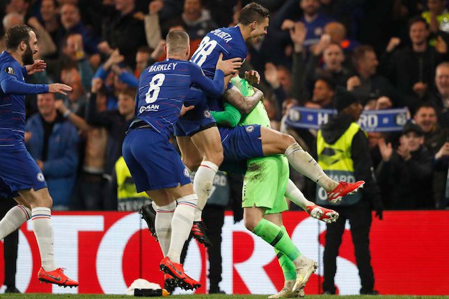 Chelsea 1-1 (4-3 pens.) Frankfurt - as it happened.