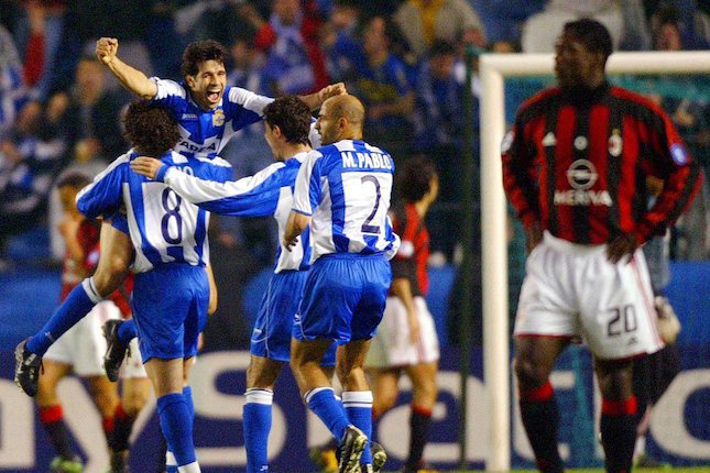 Deportivo La Coruna 5-4 AC Milan, Perempat Final Musim 2003/2004