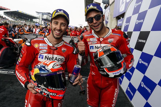 Andrea Dovizioso dan Danilo Petrucci