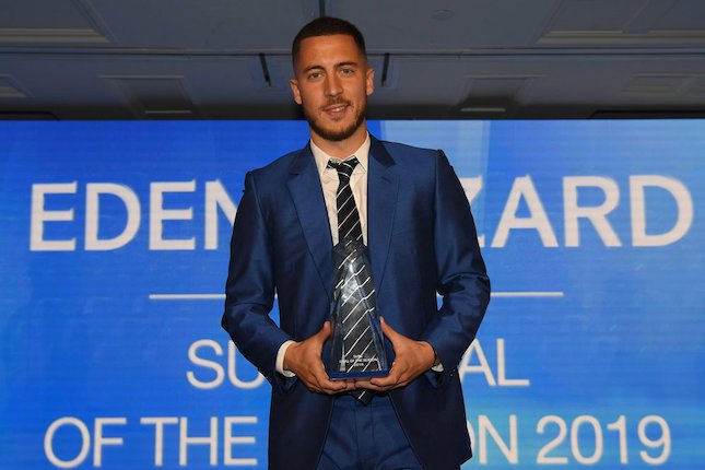 Eden Hazard memenangkan penghargaan pemain terbaik Chelsea musim 2018/2019 (c) Chelsea FC Official
