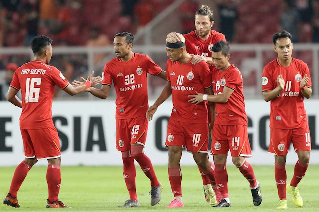 Persija Jakarta mengalahkan Shan United 3-1 (c) Bola.com/M. Iqbal Ichsan