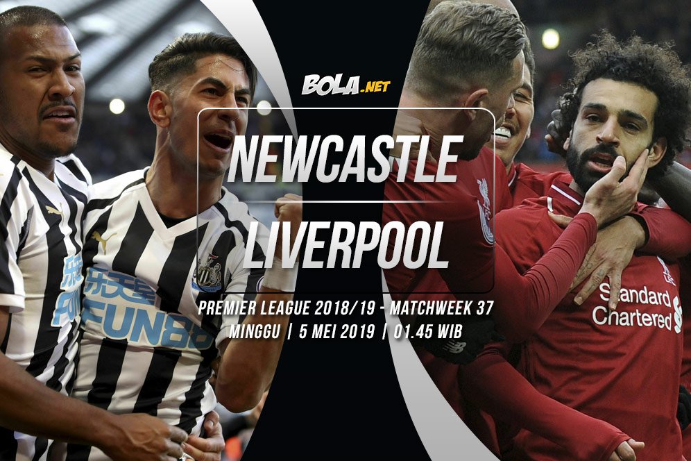 Data dan Fakta Premier League: Newcastle vs Liverpool