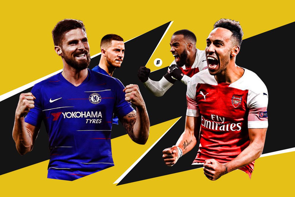 Tonton Live Streaming Chelsea vs Arsenal di Final Liga Europa 2019