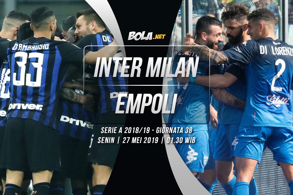 Prediksi Inter Milan vs Empoli 27 Mei 2019