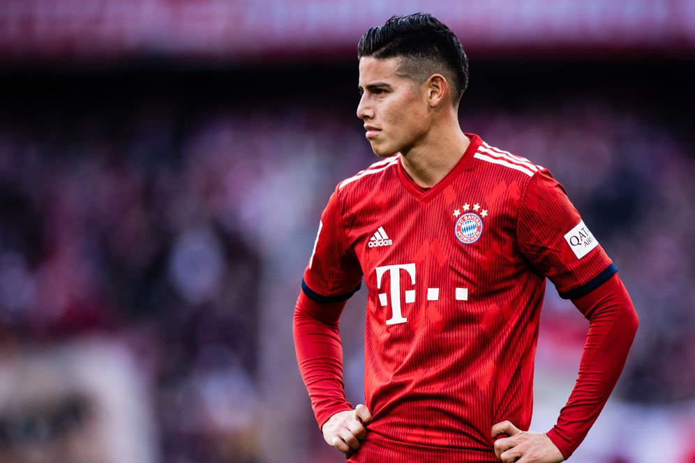 Ditolak Madrid dan Bayern, James Rodriguez Segara Dapat Klub Baru