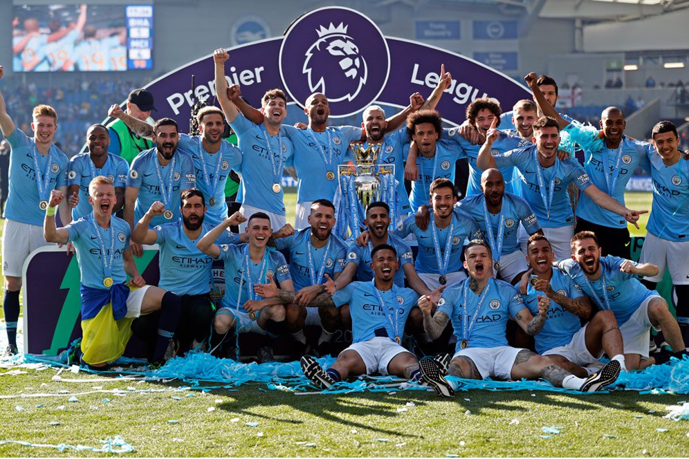 Selebrasi Juara, Skuat Man City Nyanyikan Chants Tidak Pantas pada Liverpool