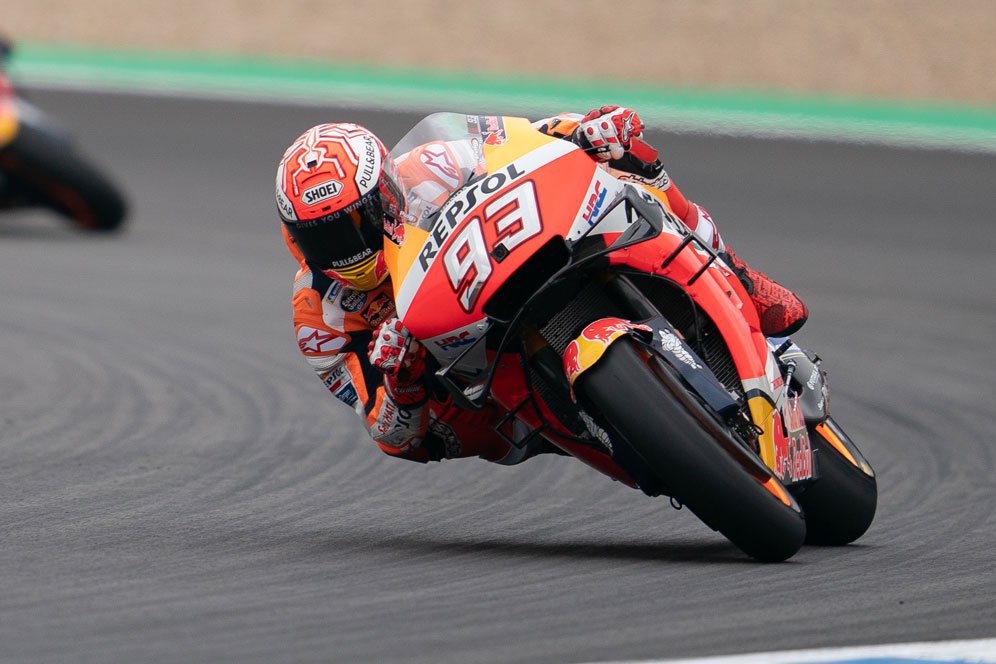 Hasil Pemanasan MotoGP Spanyol: Marquez Memimpin, Quartararo Ketujuh