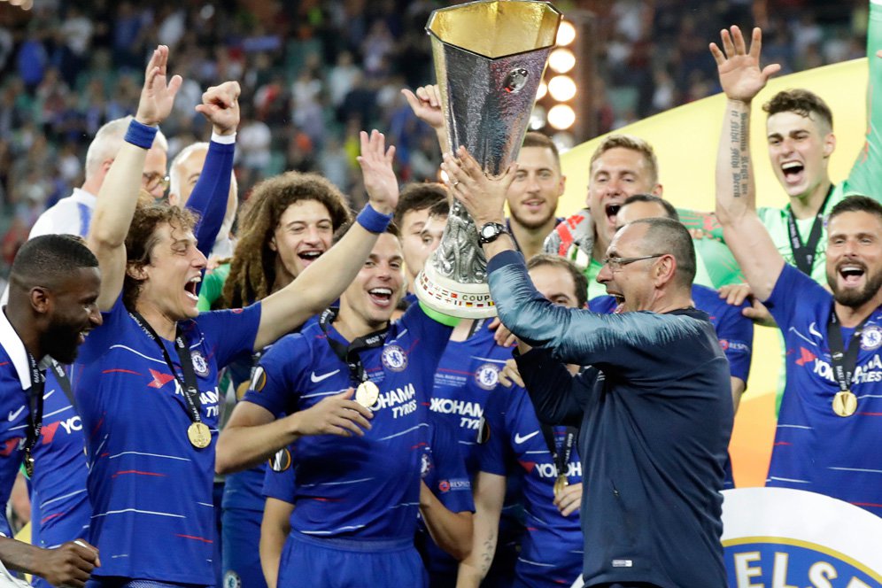 Tribut Berkelas dari Pemain Chelsea untuk Maurizio Sarri