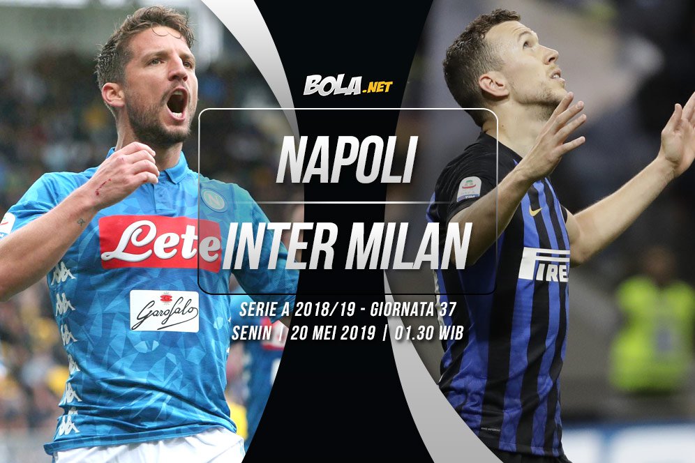 Data dan Fakta Serie A: Napoli vs Inter Milan