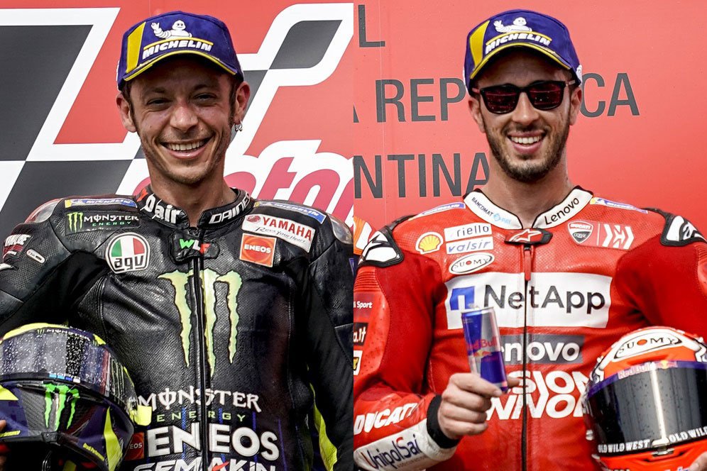 Petronas Yamaha Bantah Dekati Dovizioso, Tetap Gaet Rossi?