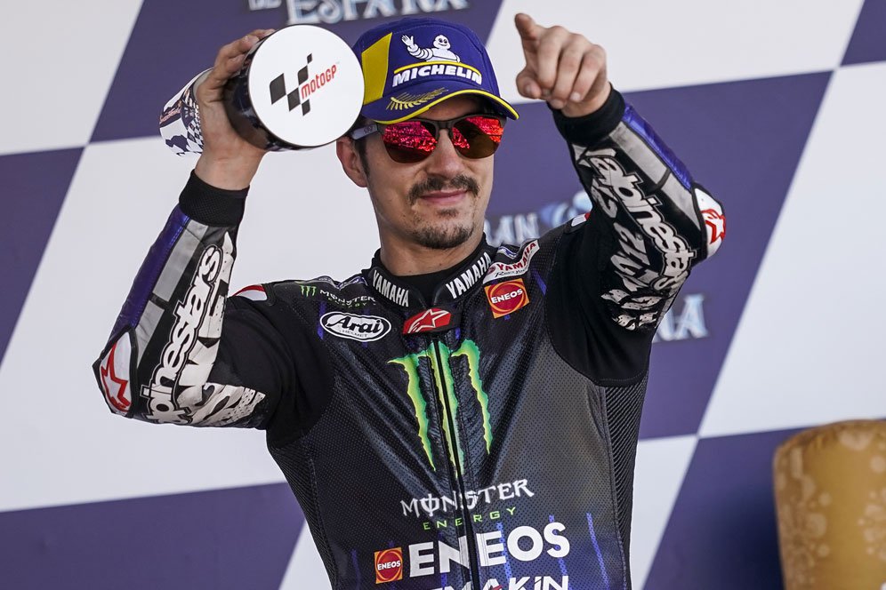 Podium di Jerez Bikin Vinales-Yamaha Pede Hadapi Le Mans