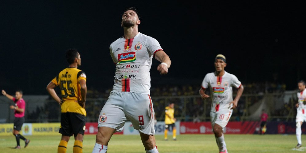 Marko Simic Bahagia Cetak Gol Perdana bagi Persija di Shopee Liga 1 2019