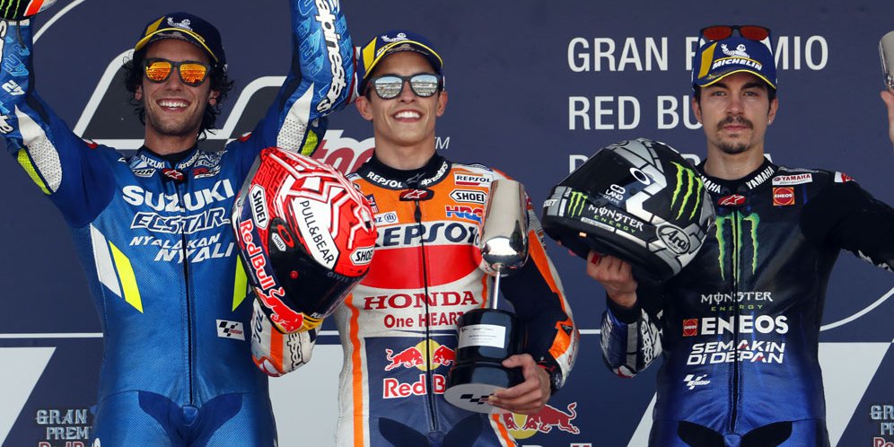 Marquez Tertua di Podium Jerez, Rossi: Abaikan Haters!