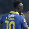 Ezechiel Absen Bela Persib Bandung di Laga Kontra Barito Putera