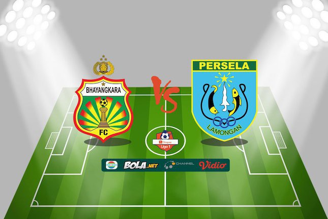 Bhayangkara FC vs Persela Lamongan (c) Bola.net