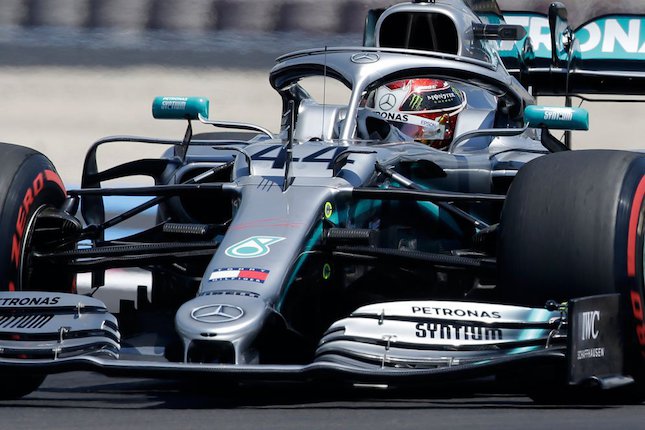 Pebalap Mercedes AMG Petronas, Lewis Hamilton (c) AP Photo
