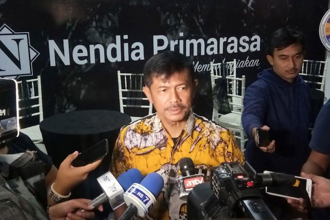 Pelatih Timnas Indonesia U-23, Indra Sjafri (c) Bola.net/Fitri Apriani