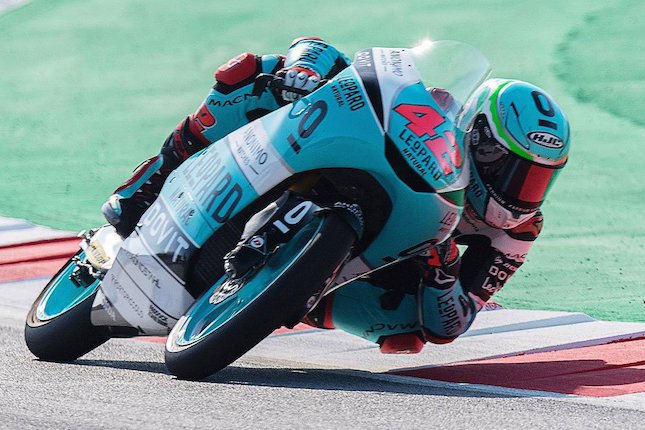 Hasil FP3 Moto3 Valencia: Duet Leopard Racing Tercepat - Bola.net