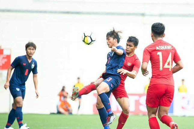 Duel Timnas Indonesia U-23 lawan Thailand U-23. (c) Dok. PSSI