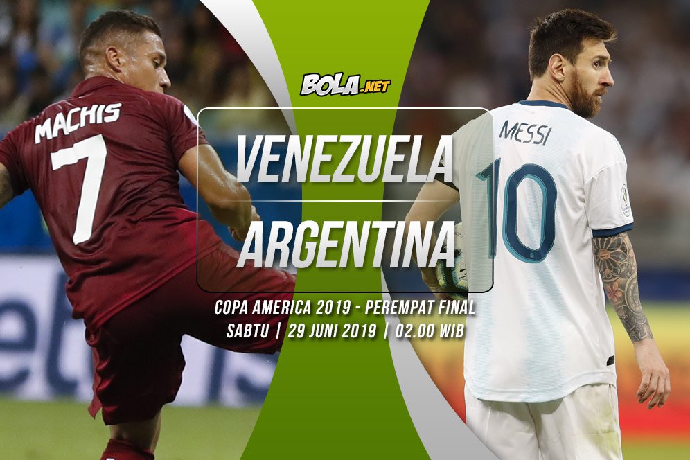 Prediksi Venezuela vs Argentina 29 Juni 2019 Prediksi Venezuela vs Argentina 29 Juni 2019