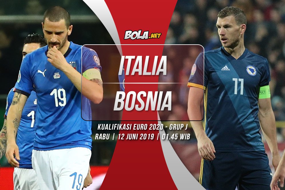 Prediksi Italia vs Bosnia & Herzegovina 12 Juni 2019