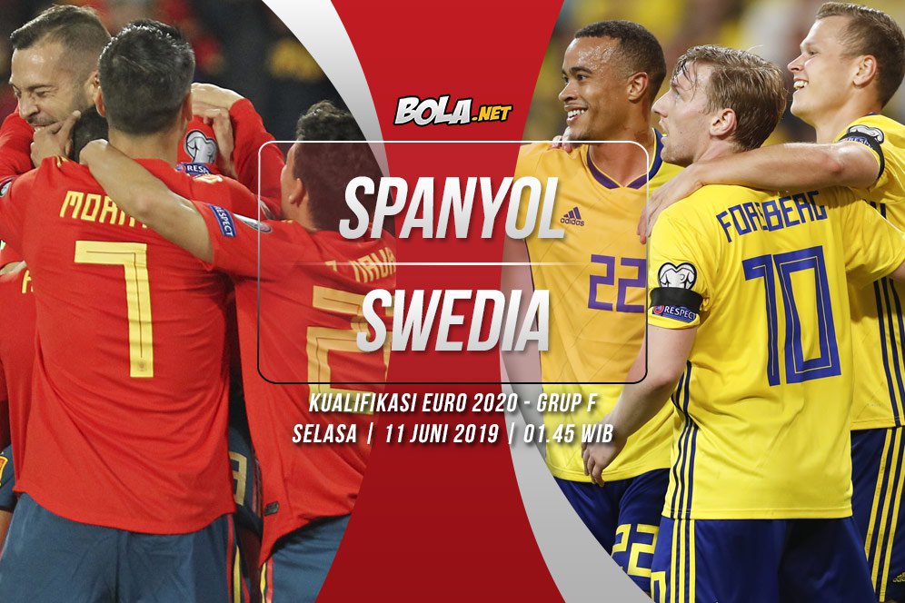 Prediksi Spanyol vs Swedia 11 Juni 2019