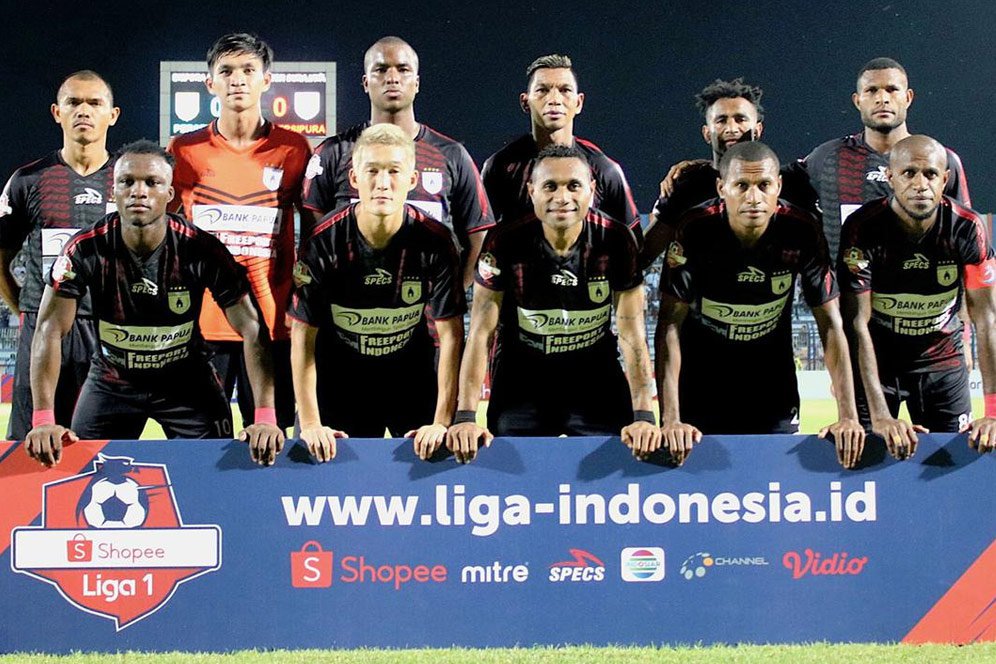 Persipura Bidik Posisi Runner-up Shopee Liga 1 2019