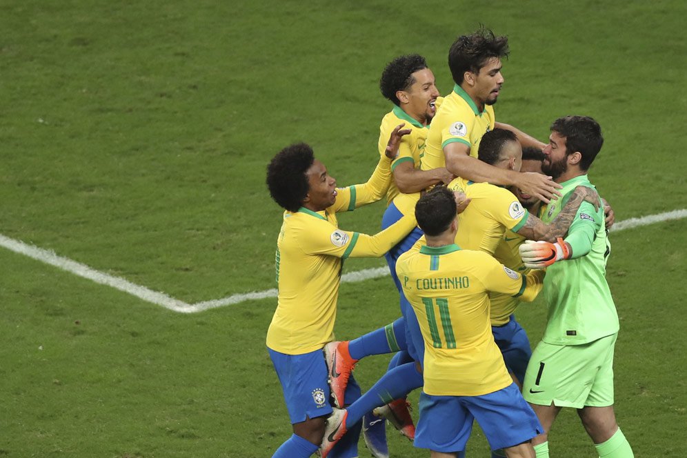 Statistik: Brasil Bakal ke Final Copa America 2019