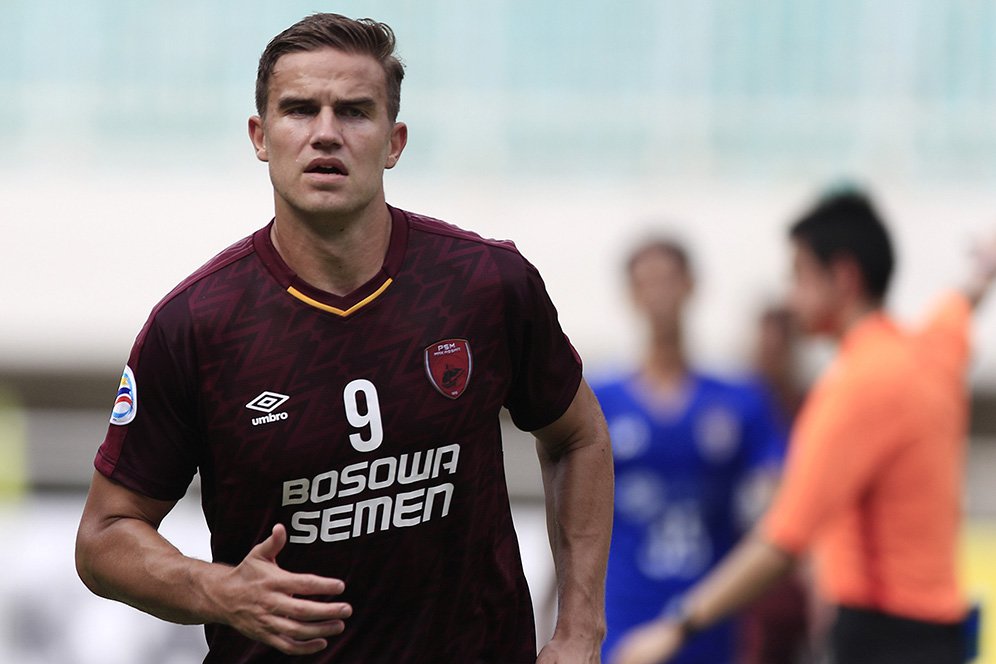 Eero Markkanen Sudah 2 Bulan Lebih Tak Cetak Gol Untuk PSM Makassar