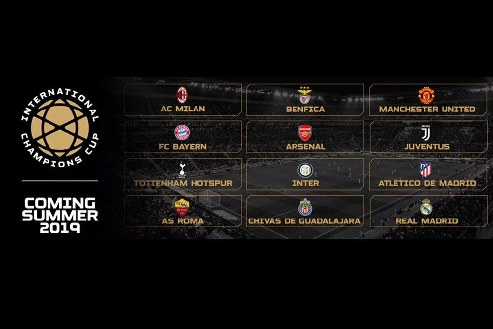 Jadwal Lengkap International Champions Cup 2019: Banyak Big Match Terjadi