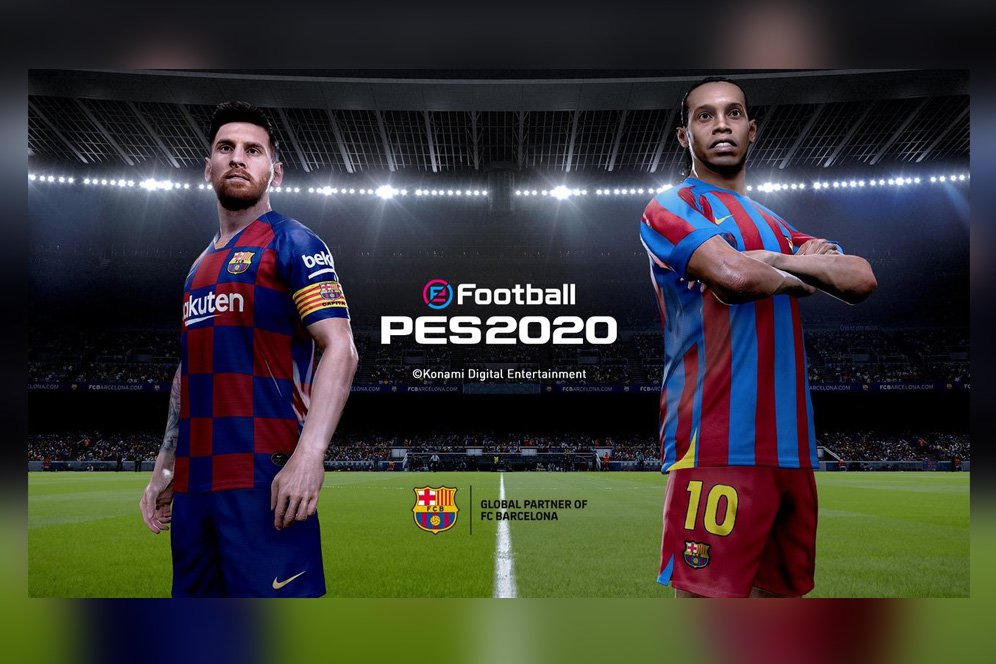 Cover eFootball PES 2020 Tampilkan Lionel Messi Hingga Miralem Pjanic