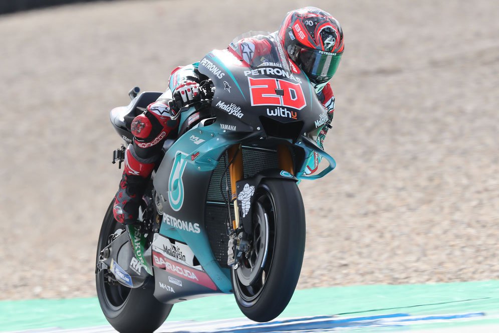 Hasil Sesi Pemanasan MotoGP Inggris: Quartararo Terdepan