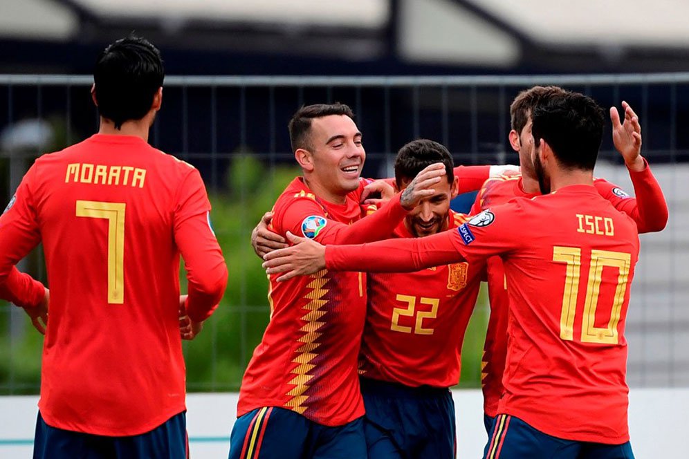 Hasil Pertandingan Kepulauan Faroe vs Spanyol: 1-4